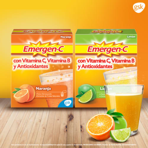 Comprar Emergen-C Polvo Efervescente 10 Sobres Sabor Limón