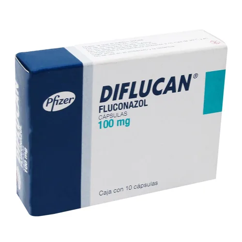 Comprar Diflucan 100 Mg Con 10 CÁPsulas