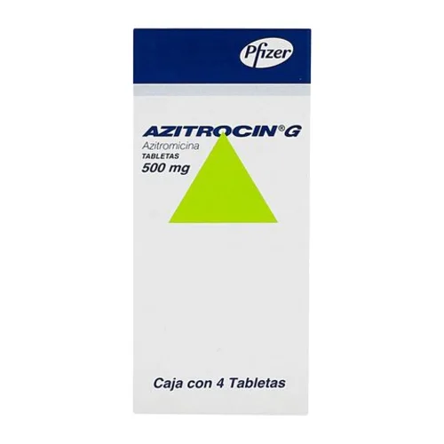 Comprar Azitrocin 500 Mg Con 4 Tabletas