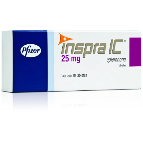 Comprar Inspra Ic 25 Mg Con 10 Tabletas