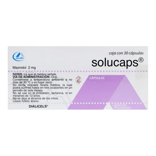 Comprar Solucaps 2 Mg Con 30 Cápsulas