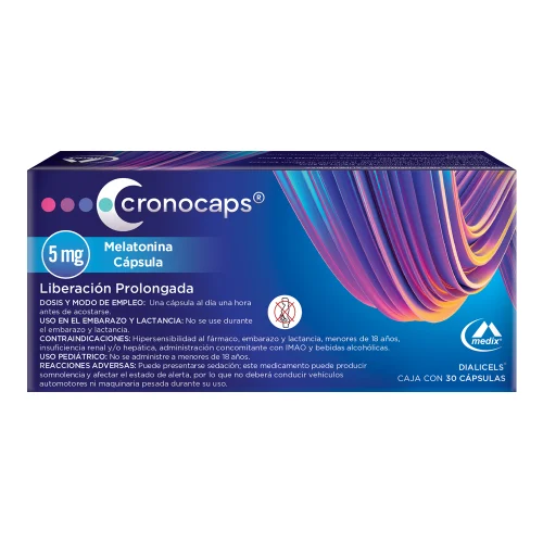 Cronocaps 5 Mg Con 30 Cápsulas