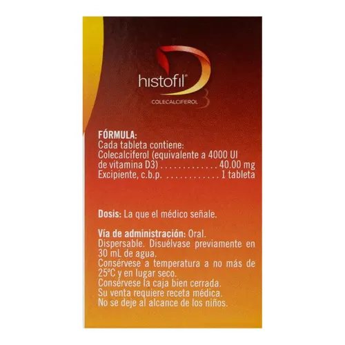 Histofil 4000 Ui Con 60 Tabletas