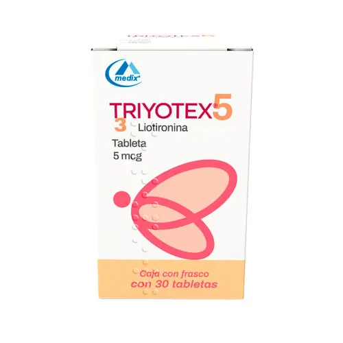 Triyotex 5 Mcg Con 30 Tabletas
