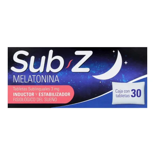 Comprar Sub-Z 3 Mg Con 30 Tabletas