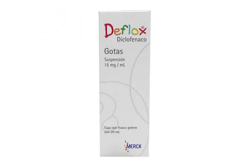Deflox 15 Mg Solución Gotas 20 Ml