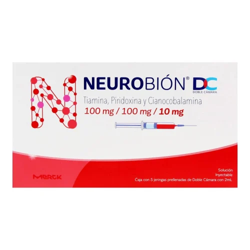 Neurobión Dc 100/100/10 Mg Con 5 Jeringas