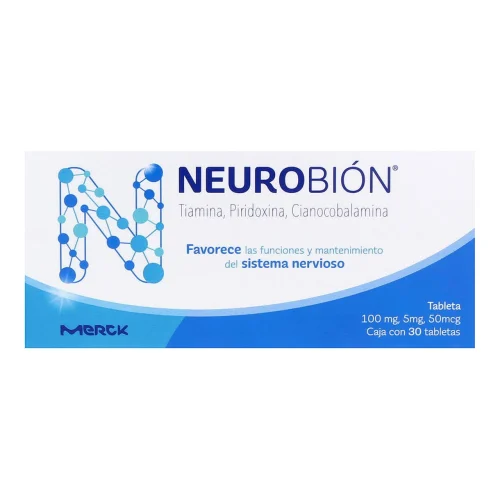 Comprar Neurobión 100/5 Mg/50 Mcg Con 30 Tabletas