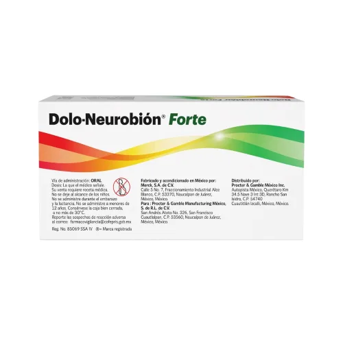 Dolo-Neurobión Forte Con 30 Tabletas