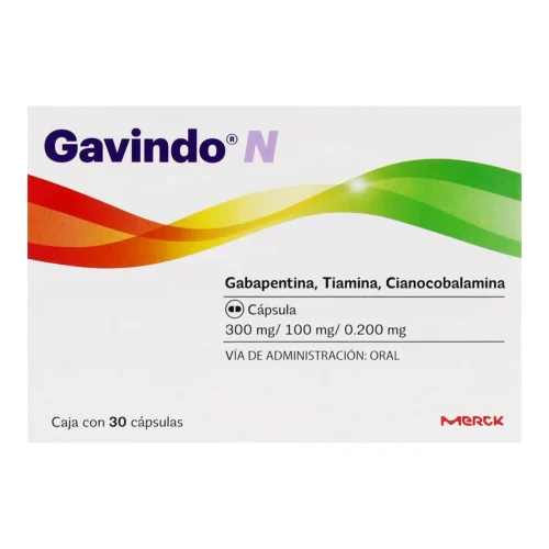 Comprar Gavindo N 300/100/0.2 Mg Con 30 CÁPsulas