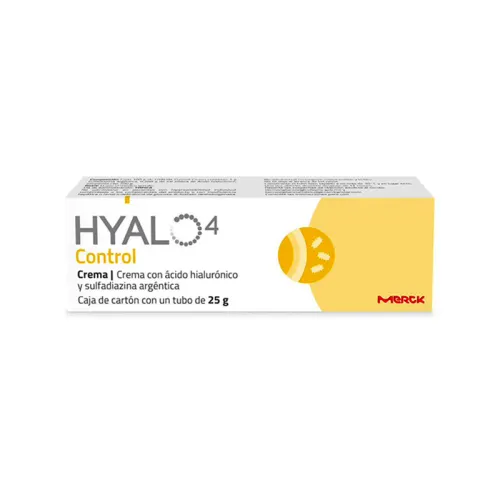 Comprar Hyalo 4 Control Con Ácido Hialurónico Y Sulfadiazina Argéntica Con 25 G De Crema