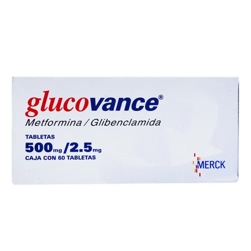 Comprar Glucovance 500/2.5 Mg Con 60 Tabletas