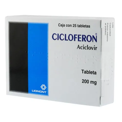 Cicloferon 200 Mg Con 25 Tabletas