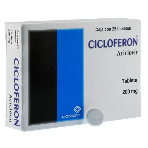 Cicloferon 200 Mg Con 25 Tabletas