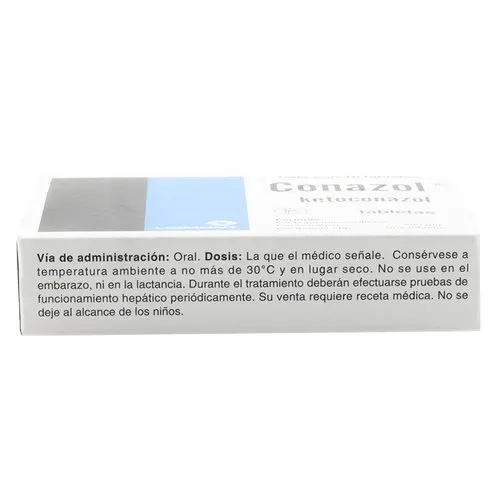 Conazol 200 Mg Con 10 Tabletas