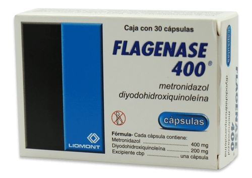 Flagenase 400/200 Mg Con 30 Cápsulas