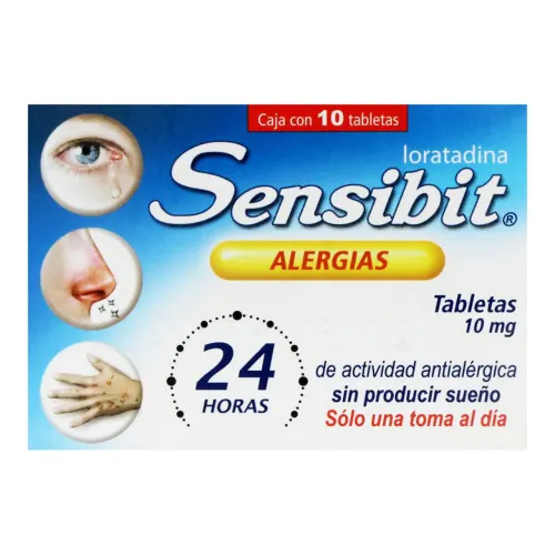 Comprar Sensibit 10 Mg Con 10 Tabletas