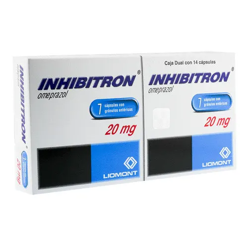 Inhibitron 20 Mg 7 Cápsulas