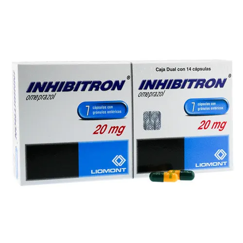 Inhibitron 20 Mg 7 Cápsulas