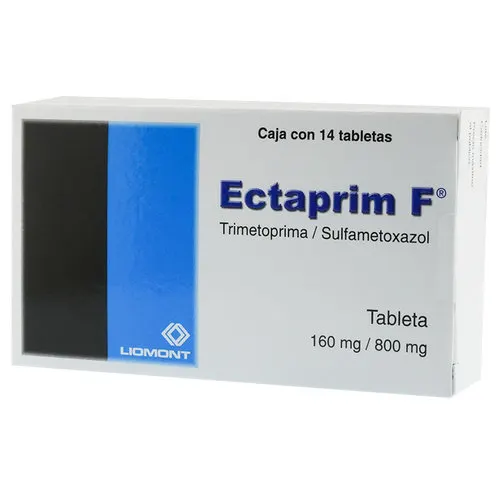 Ectaprim F Sulfametoxazol Trimetoprima 160/800 Mg Con 14 Tabletas