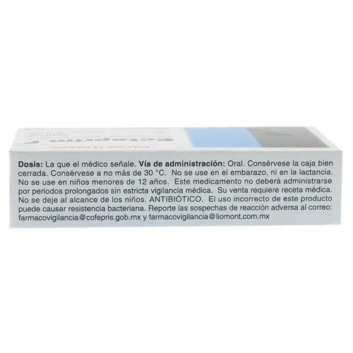 Ectaprim F Sulfametoxazol Trimetoprima 160/800 Mg Con 14 Tabletas