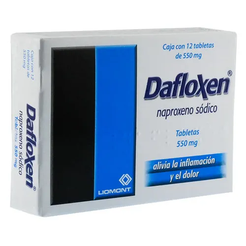 Dafloxen 550 Mg Con 12 Tabletas