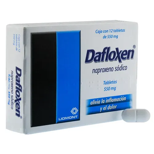 Dafloxen 550 Mg Con 12 Tabletas