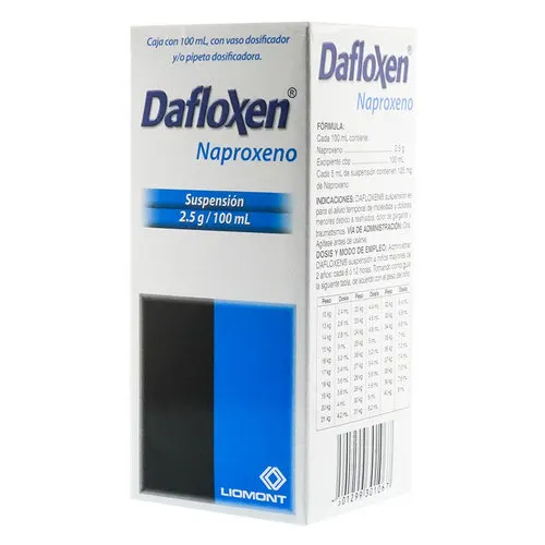 Dafloxen 2.5 G Suspensión Con 100 Ml