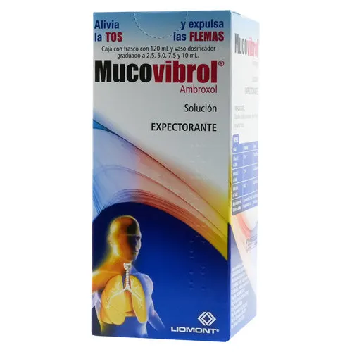 Mucovibrol 300 Mg Con 120 Ml De Solución