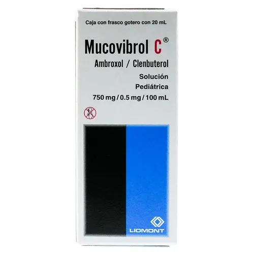 Mucovibrol C 0.75/0.0005 G Solución Pediátrica Gotas 20 Ml