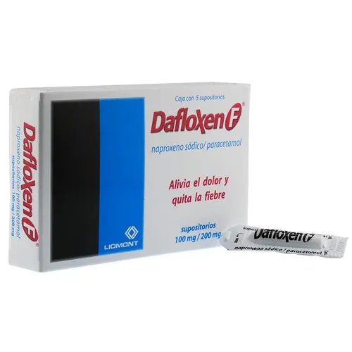 Dafloxen F 100/200 Mg Con 5 Supositorios