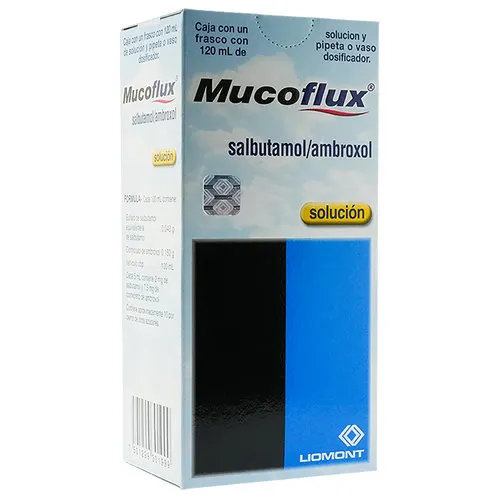 Mucoflux 0.040/0.150 G Con 120 Ml De Solución