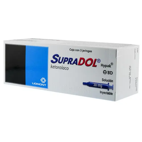 Supradol 30 Mg Con 3 Jeringas