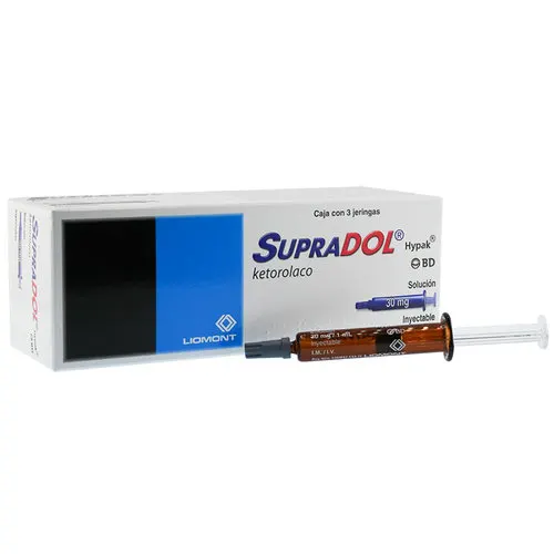 Supradol 30 Mg Con 3 Jeringas