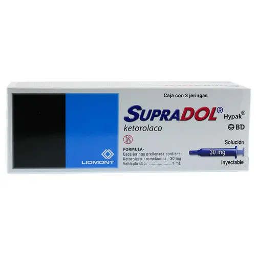 Supradol 30 Mg Con 3 Jeringas