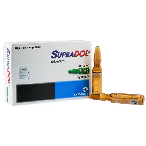 Supradol 60 Mg Con 3 Ampolletas