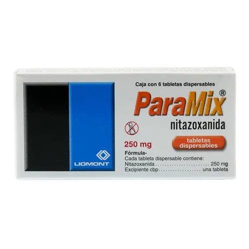 Paramix 250 Mg Con 6 Tabletas