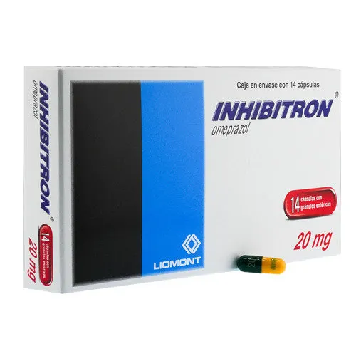Inhibitron 20 Mg Con 14 Cápsulas