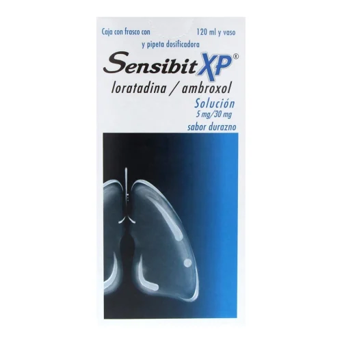 Comprar Sensibit Xp 5/30 Mg Solución Oral Sabor Durazno 120 Ml