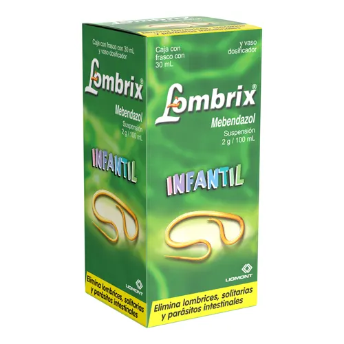 Lombrix Infantil 2 G Con 30 Ml De Suspensión