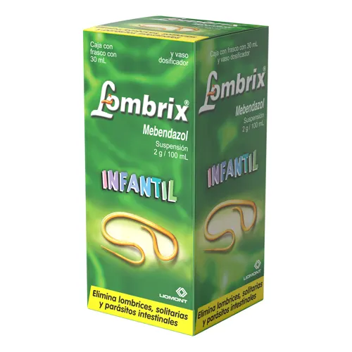 Lombrix Infantil 2 G Con 30 Ml De Suspensión