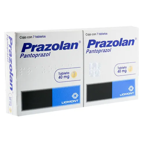 Prazolan 40 Mg Con 7 Tabletas Dual