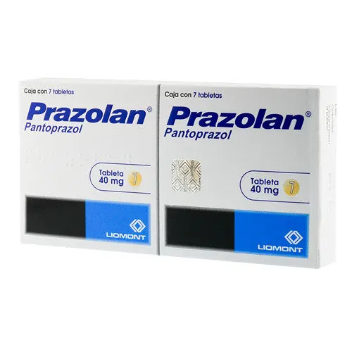 Prazolan 40 Mg Con 7 Tabletas Dual