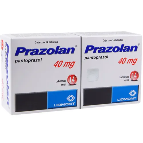 Comprar Prazolan 40 Mg Con 14 Tabletas Duopack