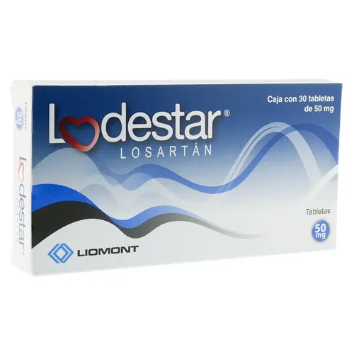 Lodestar 50 Mg Con 30 Tabletas