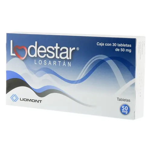 Lodestar 50 Mg Con 30 Tabletas