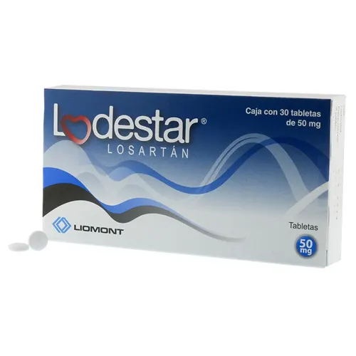 Lodestar 50 Mg Con 30 Tabletas