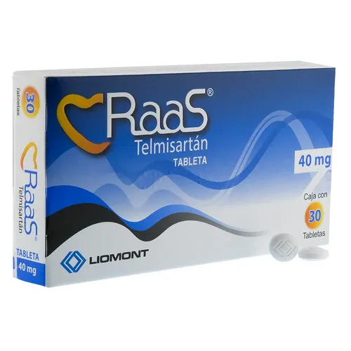 Raas 40 Mg Con 30 Tabletas