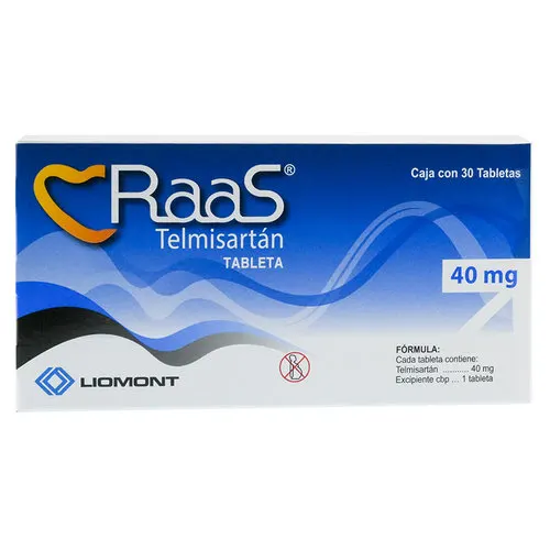 Raas 40 Mg Con 30 Tabletas