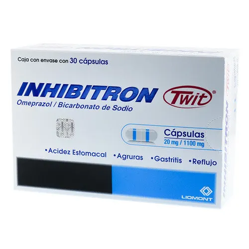 Inhibitron Twit 20/1100 Mg Con 30 Cápsulas